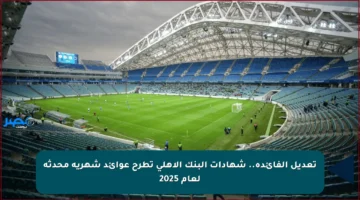 تعديل الفائدة.. شهادات البنك الأهلي تطرح عوائد شهرية محدثة لعام 2025